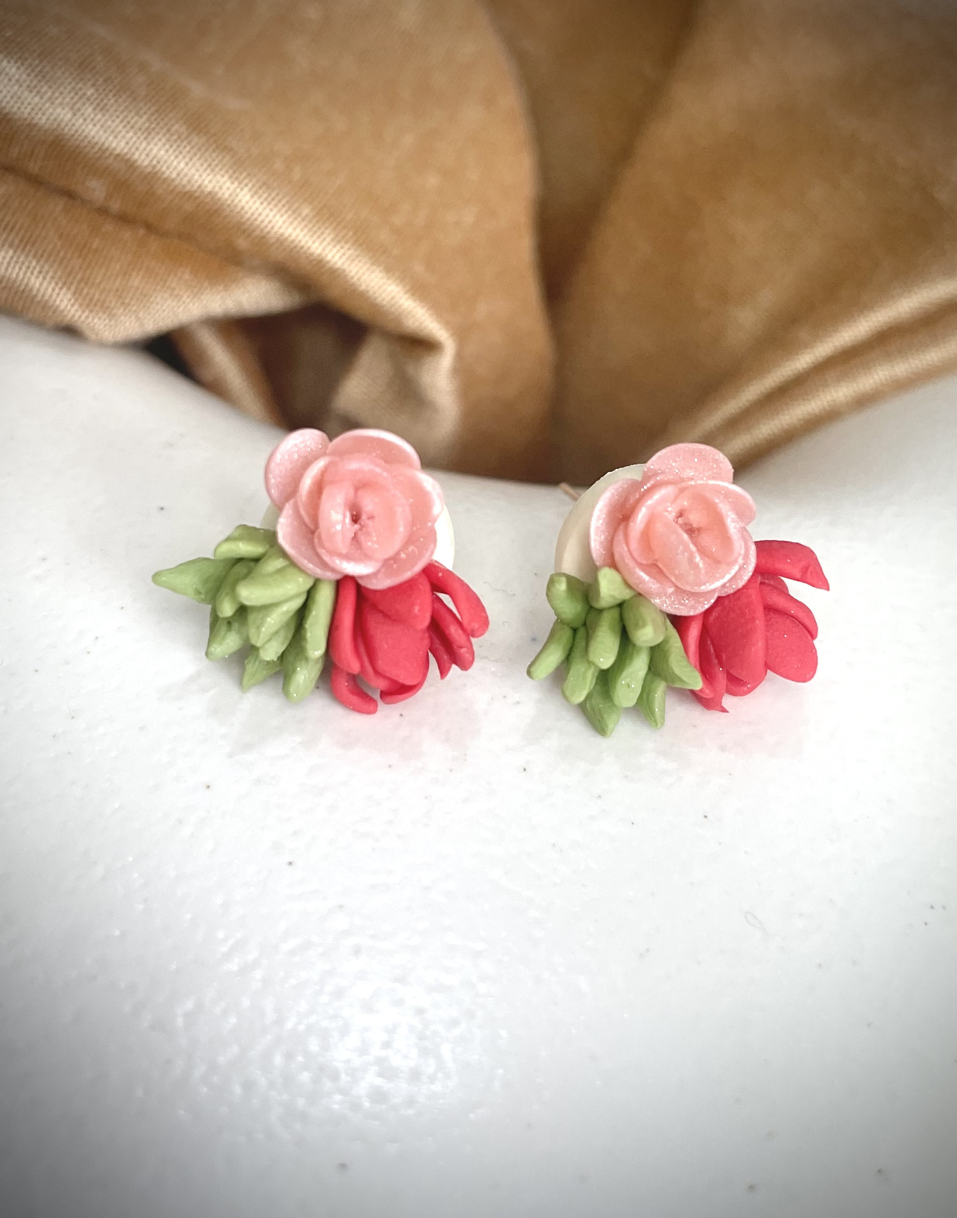 Floral Bouquet Stud