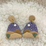 Dessert Landscape Earrings