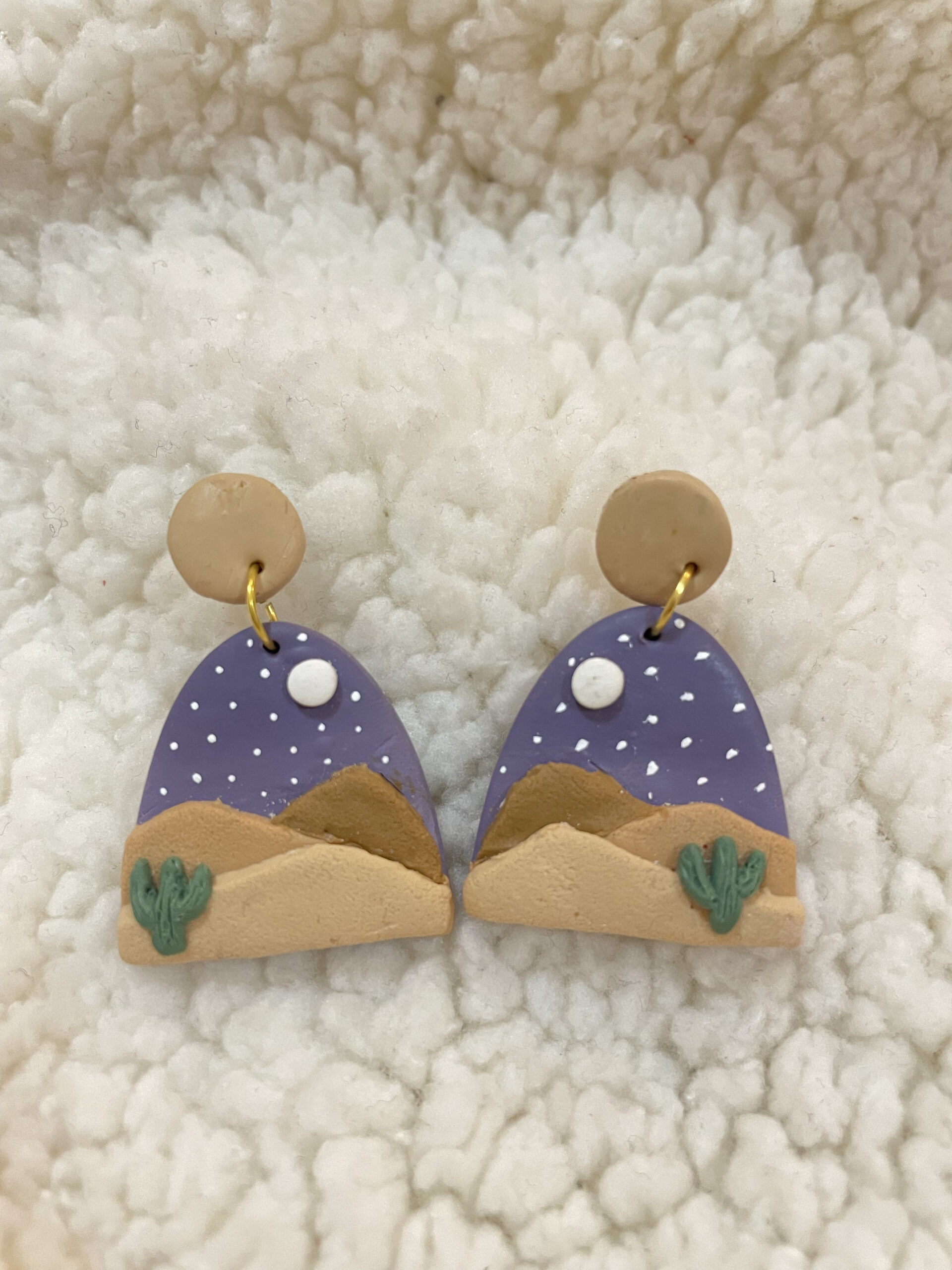 Dessert Landscape Earrings