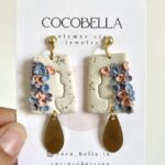 Floral Face Earrings