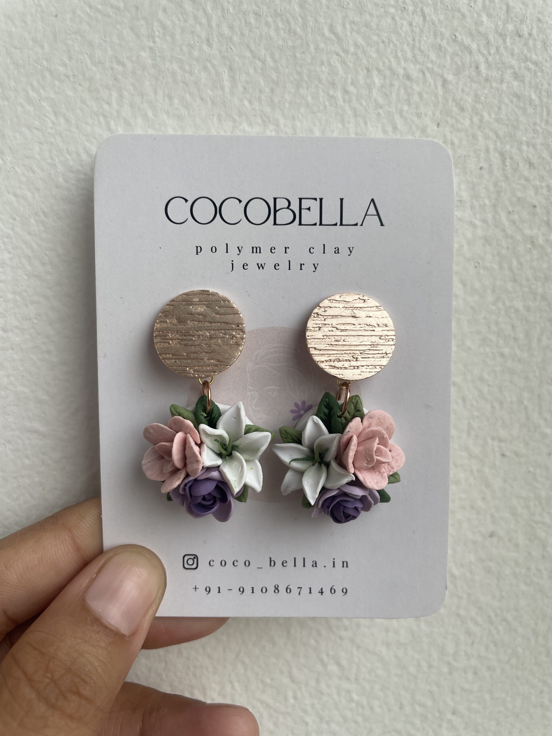 Pink White Floral Bunch