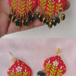 Red Festive Dangles