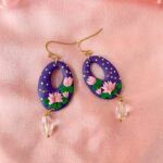 Festive Lotus Earrings