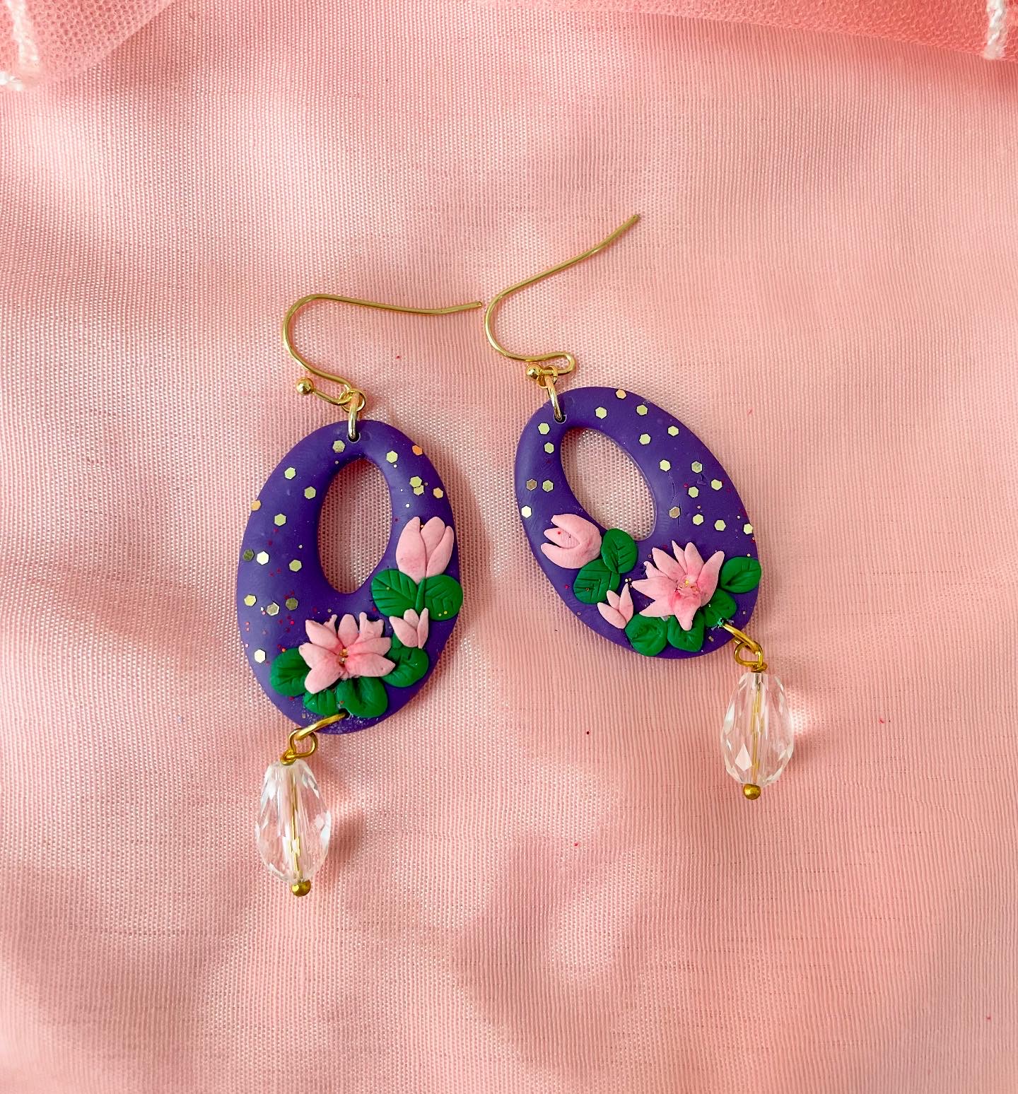 Festive Lotus Earrings