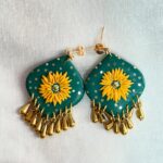 Festive Emerald Earrings