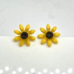 Small Sunflower Stud