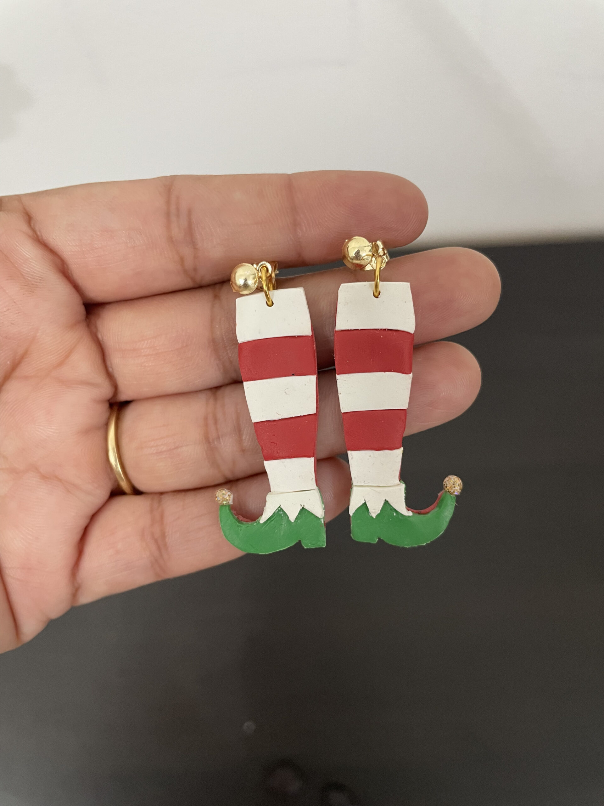 Christmas Boots Earrings