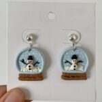 Snow Globe Earrings