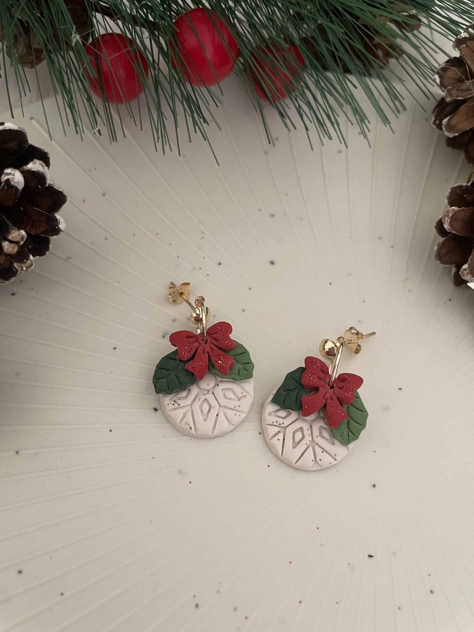 Christmas Ornament Earrings