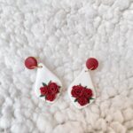 Christmas Rose Bells Earrings