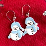 Snowman Earrings