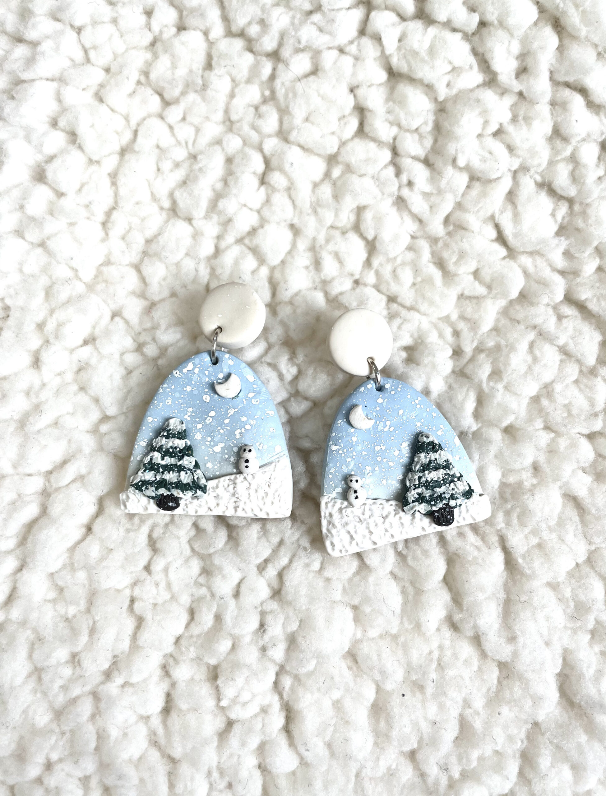 Snowscape Earrings