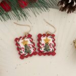 Christmas Stamp Earrings