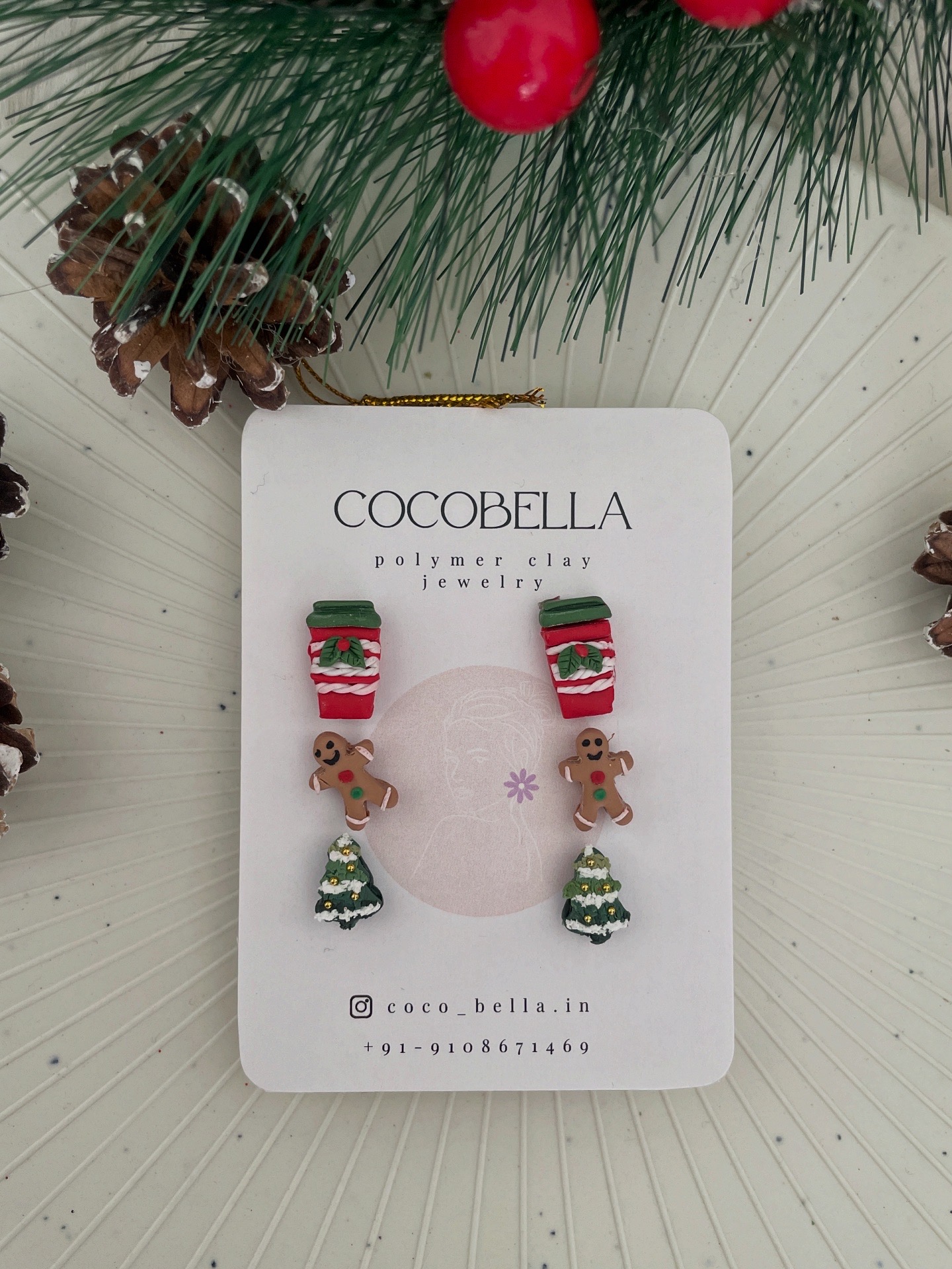 Christmas 3 Stud Pack