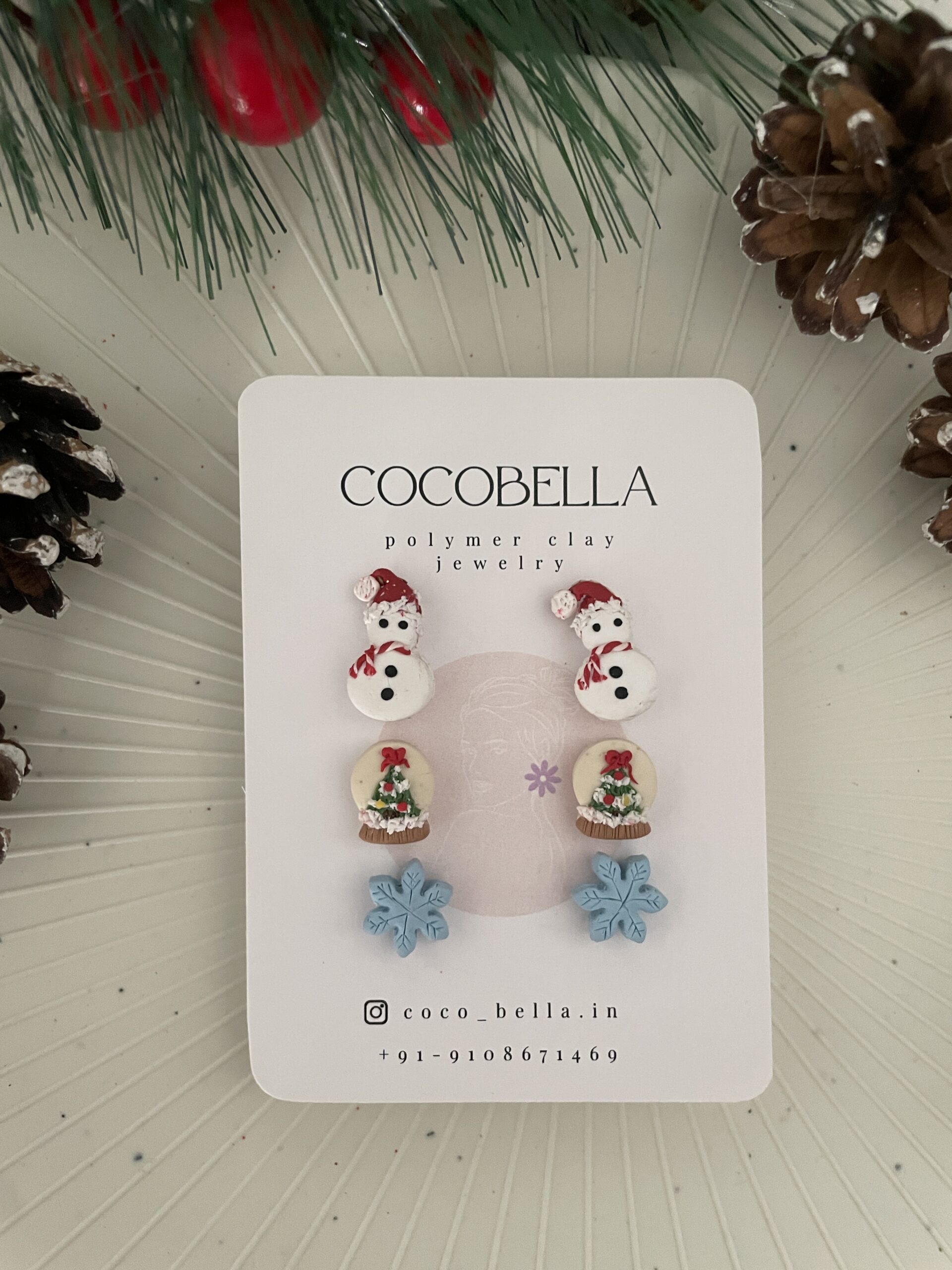 Christmas 3 Stud Pack