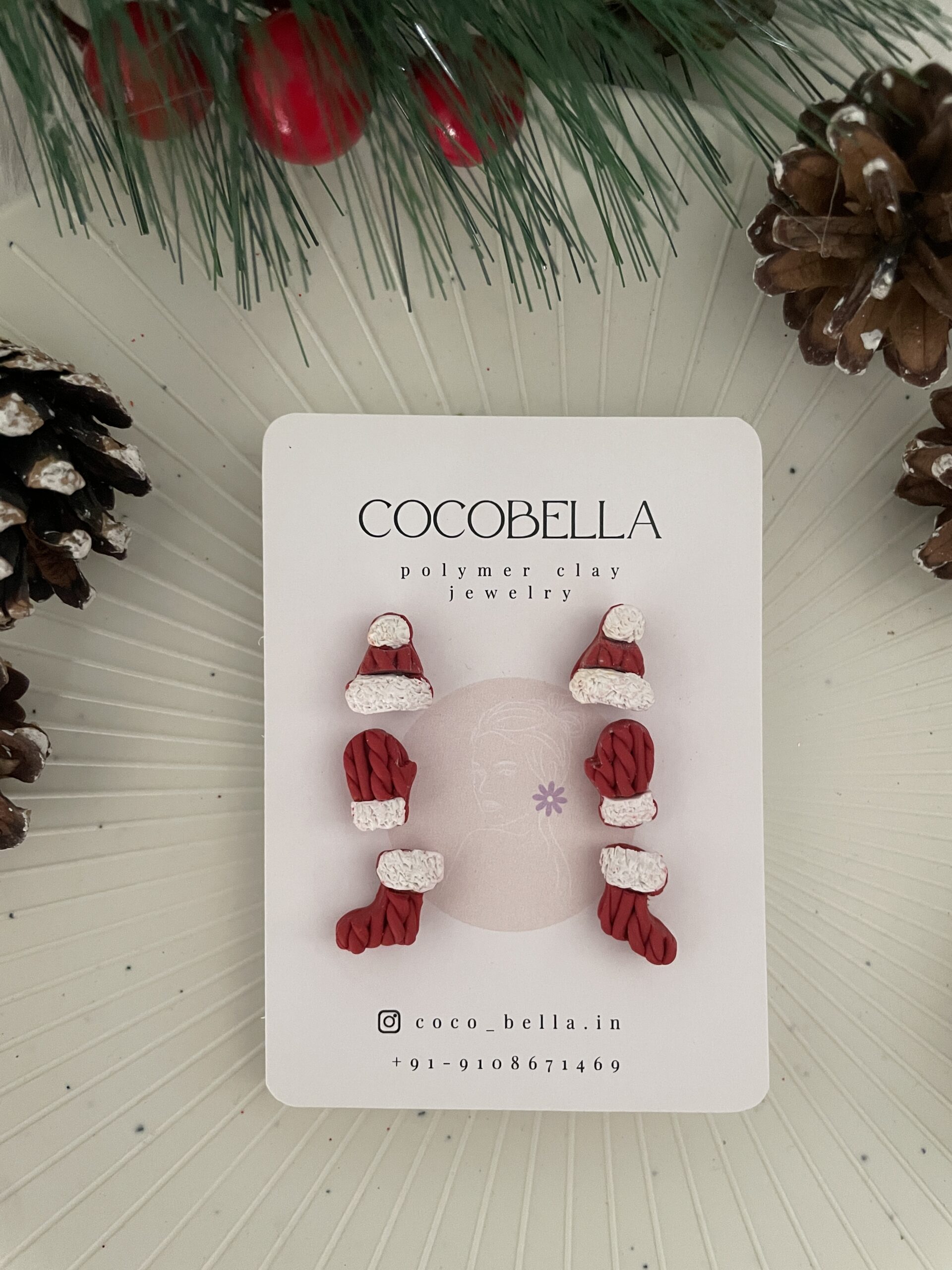 Christmas 3 Stud Pack