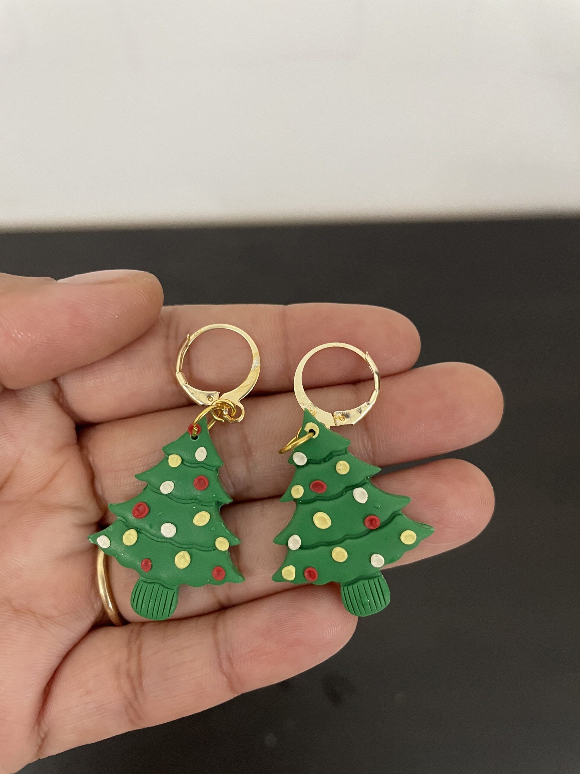 Christmas Tree Earrings